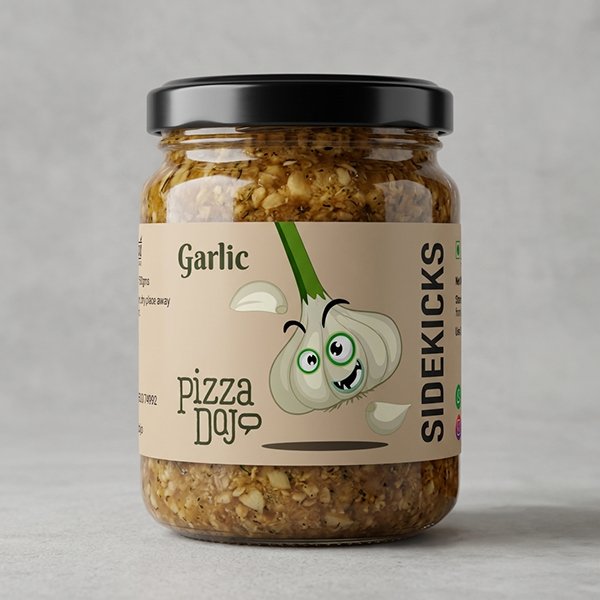 Garlic Sidekick — Pizza Dojo small batch artisan garlic condiment Kolkata